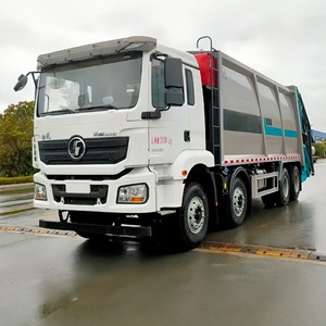 Camion compacteur de déchets diesel lourd Shacman 8x4 30 tonnes à vendre - Product Image 1