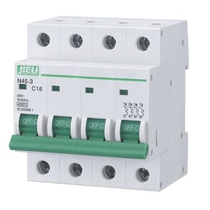 Jieli AC MCB ตัวตัดวงจร4.5kA ความจุ230V/400V b/d/c ติดตั้งรางโค้ง5ปีรับประกัน50/60Hz - Product Image 4