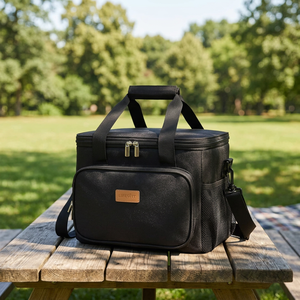 Sac isotherme pour livraison de repas, réutilisable, en non-tissé, avec feuille d'aluminium, écologique, léger, décontracté, pour le camping, OEM, ODM, logo personnalisé - Product Image 1