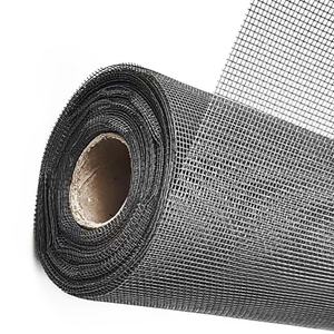 Modèles explosifs 18*16 Mesh Noir Isolation de protection Maille d'écran en fibre de verre respectueuse de l'environnement pour porte de magasin - Product Image 1