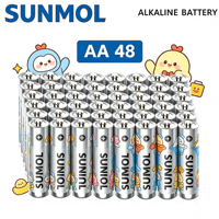 Pile alcaline AA LR6 1,5 V en promotion pour appareils électroménagers, télécommandes, jouets, lampes de poche, électronique grand public, usine OEM