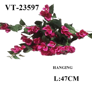 NOUVEAU 76CM POLYESTER ARTIFICIEL SAUVAGE BOUGAINVILLEA SUSPENDU/VIGNE BUSH/BACKDRAP X 11 - Product Image 3