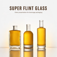 Mini bouteille de liqueur en verre en forme d'animal unique, impression de motifs personnalisés pour l'emballage de cadeaux d'affaires de fin d'année