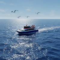 Grandsea Catamaran à réaction en aluminium de 16m, nouveau bateau de 50 passagers avec moteur diesel intérieur pour le transport aux Philippines