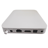 Boîtier TV OTT Android 11 et Linux double système d'exploitation, 2 Go de RAM, 32 Go de ROM, BT double Wi-Fi, quadricœur, 4K, portail AV1 HEVC, mise à jour OTA, lecteur multimédia 4K