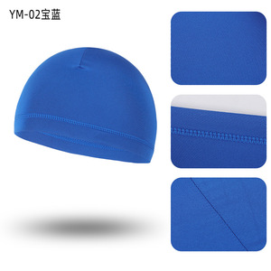Cycling Cap Summer Breathable Sports Head Cover For Running Hiking Mountaineering Camping Adult Solid Color YM - Product Image 3