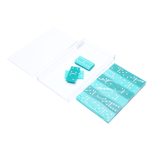 ชุดโดมิโนอะคริลิค28ชิ้นพร้อมกล่องอะคริลิคแบบกำหนดเอง - Product Image 5