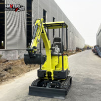 Vente directe d'usine : mini-excavatrice compacte multifonctionnelle, petite excavatrice sur chenilles avec accessoires complets.