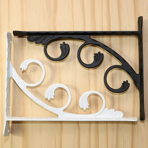 Support mural en métal en forme de L pour étagère flottante à 90 degrés, épaisseur 5 mm, pour étagères en bois - Vente en gros - Product Image 3