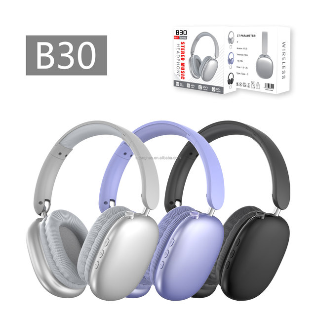 2026 New Fashion Wireless Headset Strong Bass Over Ear Headphones Fast Charging Foldable Earphones Customized Color