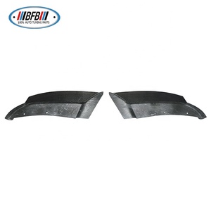 Aileron avant en fibre de carbone complète pour E92 M3 Style 2006-2013, avec ailettes de protection Canard - Product Image 6