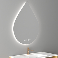 Infinity Espejo Armoire de salle de bain de luxe pour maquillage Grand miroir compact lumineux à LED pour appartement, hôtel, projet de coiffeuse