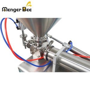 เครื่องบรรจุน้ำผึ้งแบบหัวเดียวอเนกประสงค์ควบคุมด้วย PLC ยี่ห้อ MengerBee ทำงานกึ่งอัตโนมัติ ความแม่นยำสูง สำหรับเครื่องดื่มและน้ำมัน - Product Image 3