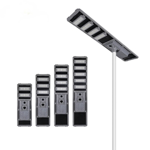 Lámpara <span class=keywords><strong>Solar</strong></span> de Calle <span class=keywords><strong>LUMIO</strong></span> de Aluminio, Impermeable IP65, Panel de Silicio Monocristalino, Batería LiFePO4, LED de Alto Brillo para Jardín y Carretera - Product Image 1