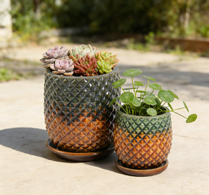 Jardinières d'extérieur, nouveau design, acceptent les commandes personnalisées, jardinières en céramique pour l'intérieur et l'extérieur, décoration <span class=keywords><strong>de</strong></span> la maison et du jardin - Product Image 1