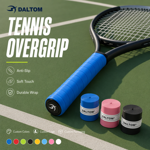 Poignée de <span class=keywords><strong>raquette</strong></span> de tennis en PU collant, durable, absorbant l'humidité, antidérapante, personnalisée, multicolores - Product Image 5