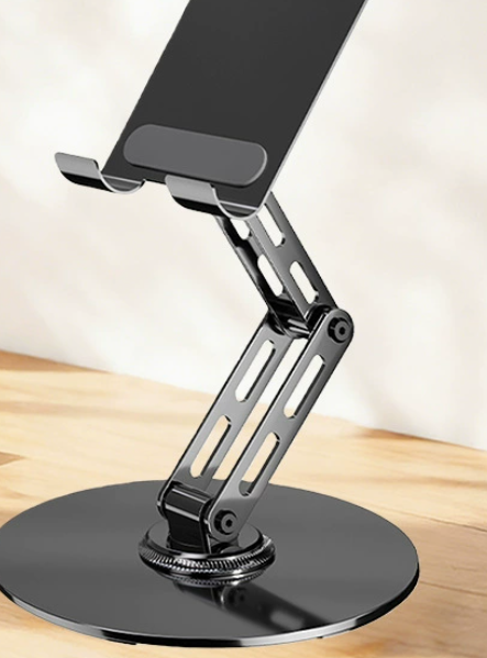 Ts16 full metal flat bracket-360 rotation folding-silver