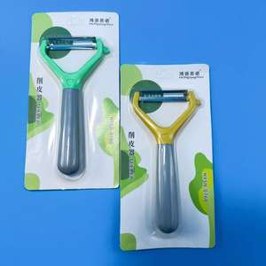 Éplucheur à ventouse 0760, manche en plastique, éplucheur dentelé, éplucheur à fruits, vente en gros. - Product Image 3