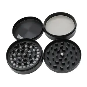 אלומיניום מותאם אישית בצורת לעישון טבק כרטיס מתכת עישון אביזרי מטחנות - Product Image 3