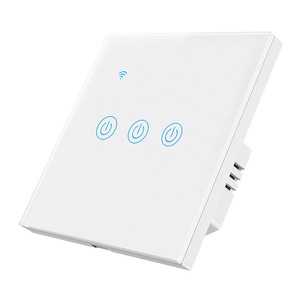 ทูยา ซิกบีสมาร์ทสวิตช์ 86 มม. แผงกระจกนิรภัย 10A 220V การควบคุมด้วยเสียงแอปรีโมท - Product Image 2