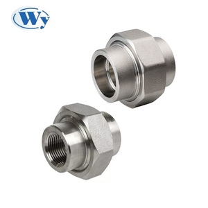 3000 # kết nối đường ống phụ kiện chủ đề và ổ cắm hàn ống Công Đoàn kết nối hệ thống đường ống thép không gỉ phụ kiện đường ống - Product Image 1