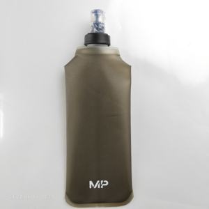 Myprotein Brand Échantillon gratuit Bouteille d'eau de gymnastique 500ml sans BPA Flacon souple pliable en TPU pour Trail Race Running - Product Image 2