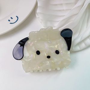Vente en gros de pinces à cheveux en acétate en forme de chien mignon, pour femmes et enfants, de bonne qualité, prix d'usine - Product Image 3