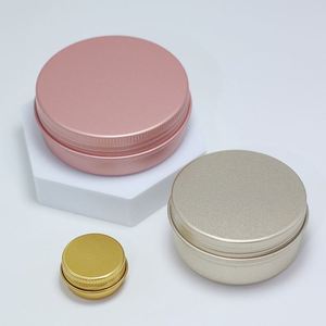 5ml 10ml 20ml 30ml 50ml 60ml 80ml 100ml 150ml 200ml Round <b>Aluminum</b> Cosmetic Tin <b>Container</b> Metal <b>Aluminum</b> Jar - Product Image 5