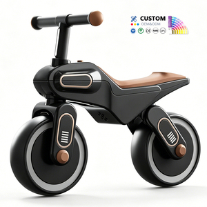Vélo d'équilibre pour bébé 1,75 kg, vente <span class=keywords><strong>en</strong></span> gros d'usine, <span class=keywords><strong>Draisienne</strong></span> anti-retournement avec musique et lumière, aide à la marche sans pédale, fournisseur pour tout-petits - Product Image 4