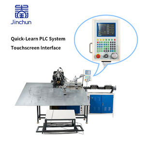 2-6 mét New <span class=keywords><strong>CNC</strong></span> quần áo Móc Áo Máy làm <span class=keywords><strong>2D</strong></span> dây hình thành và máy hàn có thể làm cho quần áo khô kệ - Product Image 3