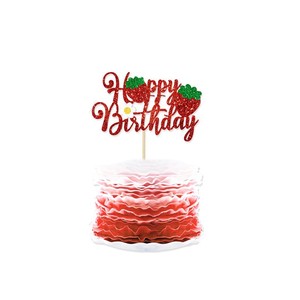 Украшения для торта в виде клубники - Product Image 5