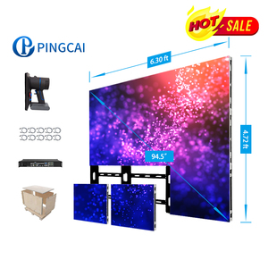Pantalla LED de pared delgada para interiores de aluminio fundido a presión, monitor para sala de reuniones, pantalla de presentación de TV, pantalla LED fija para interiores SF25 S - Product Image 1