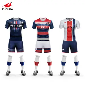 Kit de futebol de ponta alta, camisas de futebol, uniforme de futebol, novo estilo, jersey de subolmação, futebol