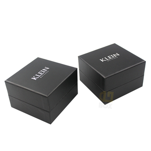 Customized Logo Fashionable Luxury <b>Empty</b> Caja Para Reloj Luxury Black Watch Paper Packing <b>Gift</b> <b>Box</b> - Product Image 4