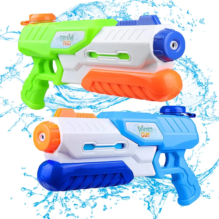 Kinder ziehen Space Water Gun Super Squirt Guns Water Soaker Hochleistungs-Schwimmbad Beach Water Fighting Toy heraus