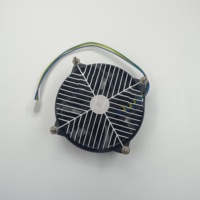 Ventilateur de refroidissement de processeur à faible bruit 4 broches 12V, dissipateur thermique INTEL à roulement à billes 92mm haute pression de vent