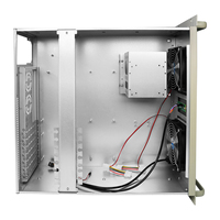 Boîtier d'ordinateur industriel 4U, rack 3x3.5 baies ATX 7 emplacements avec protection contre les chocs et les vibrations, métal SGCC en stock
