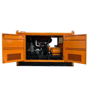 Hydro blasting pump unit PW-453-DD diesel engine washing equipment 2800bar