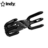 INDY Max support de tour de wakeboard à dégagement rapide support de wakeboard noir brillant