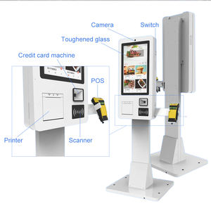 Em-dm 32 Inch os olution Elf ervice yment iosk Ash cccceptor iosque uto hecheckout Elf rdering Fo Restaurant ininema - Product Image 4