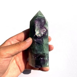 New Arrival tự nhiên Rose Quartz pha lê điểm tháp Healing Wand điểm cho trang trí nội thất pha lê thủ công mỹ nghệ Loại sản phẩm - Product Image 3