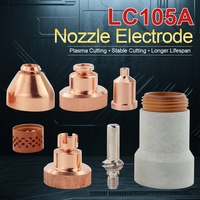 Usine en gros Lincoln Torches Remplacements LC105 Bouchon de retenue W03X0893-66A Tomahawk 1538 Cuivre Gaz Plasma Cutter
