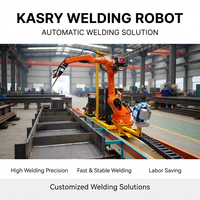 Robot Pengelasan Balok dengan Pemindaian Visi Cerdas untuk Produksi Balok H Pengelasan Otomatis dan Kinerja Pengelasan yang Konsisten
