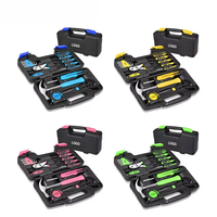 OEPON – Kit d'outils à main portable 39 pièces pour la maison, avec marteau à griffes, tournevis, pinces, mètre ruban, OEM