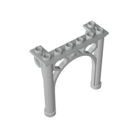 Gobricks GDS-90493 Blocs de construction en plastique ABS à l'échelle 1:8, 2145 briques, arche 2x6x5 ornée