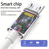Taipuxi personnalisé vente en gros 5V 2A 3A 0.3m 1m 2m 3m 6ft 10ft Usb vers Micro câble de charge câble de chargeur Micro Usb