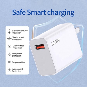 Nuevo Cargador USB Xiaomi <span class=keywords><strong>de</strong></span> 120W con <span class=keywords><strong>Carga</strong></span> Rápida 3.0 para <span class=keywords><strong>iPhone</strong></span>, Redmi, Xiaomi <span class=keywords><strong>13</strong></span>, Samsung, <span class=keywords><strong>Adaptador</strong></span> <span class=keywords><strong>de</strong></span> <span class=keywords><strong>Carga</strong></span> Rápida para Teléfono Móvil - Product Image 5