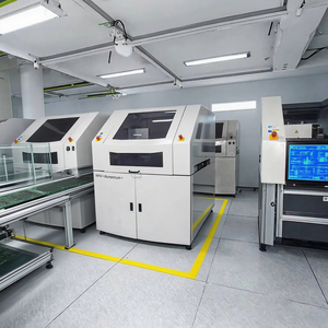 เครื่องพิมพ์น้ำยาบัดกรีแบบปรับแต่งได้ พร้อมมอเตอร์ PLC สำหรับจัดตำแหน่งลายฉลุ และระบบทำความสะอาดแบบวงปิดเพื่อผลผลิตสูง - Product Image 4