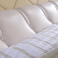 93275 Quanu Matériaux sains Lit doux confortable Dernier lit Queen Size Les meilleurs designs français