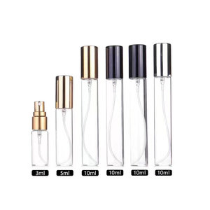 Nouveau produit, flacon en verre de 3 ml/5 ml/10 ml, flacon de parfum, flacon pulvérisateur, têtes de pulvérisation dorées et argentées - Product Image 2